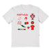Federación Portuguesa de Futbol Youth Cotton Impressions Artwork T-Shirt White