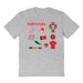 Federación Portuguesa de Futbol Youth Cotton Impressions Artwork T-Shirt Gray