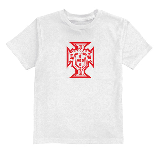Federación Portuguesa de Futbol Youth Cotton T-Shirt White