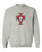 Federación Portuguesa de Futbol Womens Gray Cotton Crewneck Pullover Sweatshirt
