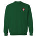 Federación Portuguesa de Futbol Womens Green Cotton Crewneck Pullover Sweatshirt