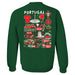 Federación Portuguesa de Futbol Womens Green Cotton Crewneck Pullover Sweatshirt - Vive La Fête - Online Apparel Store