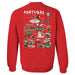 Federación Portuguesa de Futbol Womens Red Cotton Crewneck Pullover Sweatshirt - Vive La Fête - Online Apparel Store