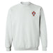 Federación Portuguesa de Futbol Womens White Cotton Crewneck Pullover Sweatshirt