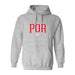 Federación Portuguesa de Futbol Womens Gray Pullover Cotton Hoodie