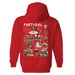 Federación Portuguesa de Futbol Womens Red Pullover Cotton Hoodie - Vive La Fête - Online Apparel Store