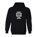 Federación Portuguesa de Futbol Womens Black Cotton Crewneck Pullover Sweatshirt