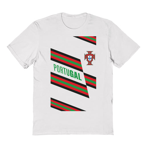 Federación Portuguesa de Futbol Womens White Cotton Tshirt