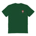 Federación Portuguesa de Futbol Womens Green Cotton Tshirt