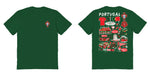 Federación Portuguesa de Futbol Womens Green Cotton Tshirt - Vive La Fête - Online Apparel Store