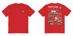 Federación Portuguesa de Futbol Womens Red Cotton Tshirt - Vive La Fête - Online Apparel Store