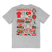 Federación Portuguesa de Futbol Womens Gray Cotton Tshirt - Vive La Fête - Online Apparel Store