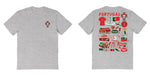 Federación Portuguesa de Futbol Womens Gray Cotton Tshirt - Vive La Fête - Online Apparel Store
