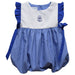 France National Team Vive La Fete Gingham Bubble Dress - Blue