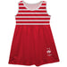 France National Team Stripes Red Sleeveless Tank Dress