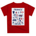 France National Team Impressions Artwork Boys Short Sleeve Tee - Vive La Fête - Online Apparel Store