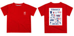 France National Team Impressions Artwork Boys Short Sleeve Tee - Vive La Fête - Online Apparel Store