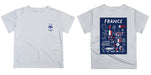 France National Team Impressions Artwork Boys Short Sleeve Tee - Vive La Fête - Online Apparel Store