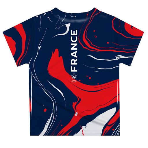France National Team Marble Boys Game Day Red Short Sleeve Tee - Vive La Fête - Online Apparel Store