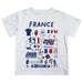 France National Team Front T-Shirt - White