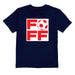 France National Team Front Cotton T-Shirt - Navy