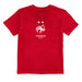 France National Team Front Cotton T-Shirt - Red