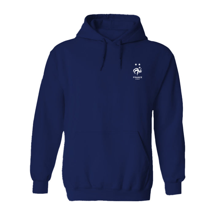 France National Team Womens Navy Cotton Pullover Hoodie
