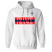 France National Team Womens White Cotton Pullover Hoodie