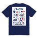 France National Team Womens  Cotton Impression Tshirt - Vive La Fête - Online Apparel Store