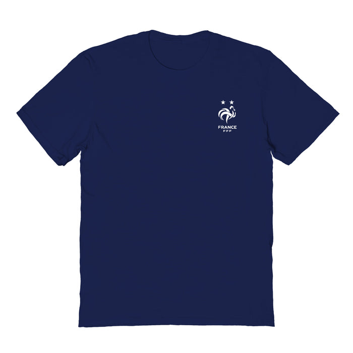 France National Team Womens Navy Cotton Tshirt