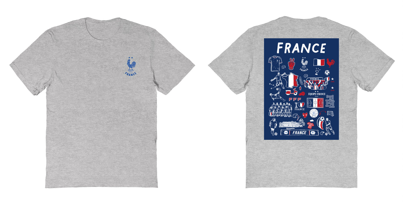 France National Team Womens  Cotton Impression Tshirt