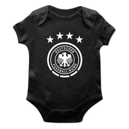 Germany National Soccer Team Infant Black Short Sleeve Bodysuit With Logo