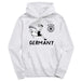 Germany National Soccer Team Youth White Pullover Cotton Hoodie