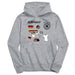Germany National Soccer Team Youth Grey Pullover Cotton Hoodie