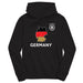 Germany National Soccer Team Youth Black Pullover Cotton Hoodie
