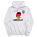 Germany National Soccer Team Youth White Pullover Cotton Hoodie