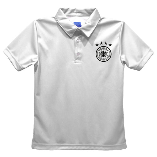 Germany National Team Vive La Fete Solid Polo - White