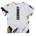 Germany National Soccer Team Paint Brush Boys Game Day White Short Sleeve Tee - Vive La Fête - Online Apparel Store