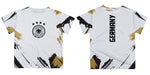 Germany National Soccer Team Paint Brush Boys Game Day White Short Sleeve Tee - Vive La Fête - Online Apparel Store