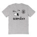 Germany National Soccer Team Impressions Artwork Grey Youth Cotton T-Shirt