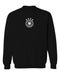 Germany National Soccer Team Womens Crewneck Pullover Sweatshirt Black