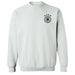 Germany National Soccer Team Impressions Artwork Women White Cotton Fleece Long Sleeve Crew Neck