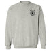 Germany National Soccer Team Impressions Artwork Women Grey Cotton Fleece Long Sleeve Crew Neck