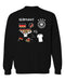 Germany National Soccer Team Womens Black Cotton Crewneck Pullover Sweatshirt