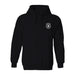 Germany National Soccer Team Impressions Artwork Women Black Cotton Fleece Long Sleeve Hoodie