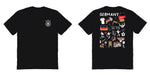 Germany National Soccer Team Impressions Artwork Womens Cotton Tshirt Black - Vive La Fête - Online Apparel Store