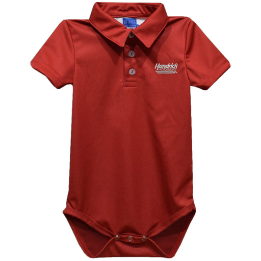 Hendrick Motorsports Vive La Fete Solid Polo Bodysuit - Red