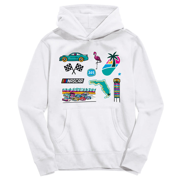 Homestead-Miami Speedway Youth Pullover Cotton Hoodie
