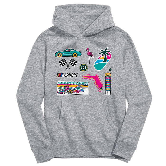 Homestead-Miami Speedway Youth Pullover Cotton Hoodie