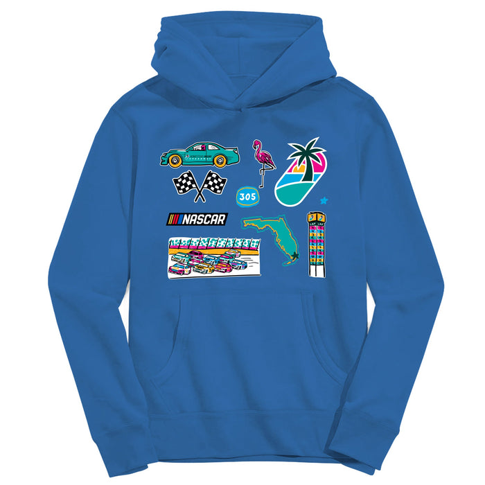 Homestead-Miami Speedway Youth Pullover Cotton Hoodie